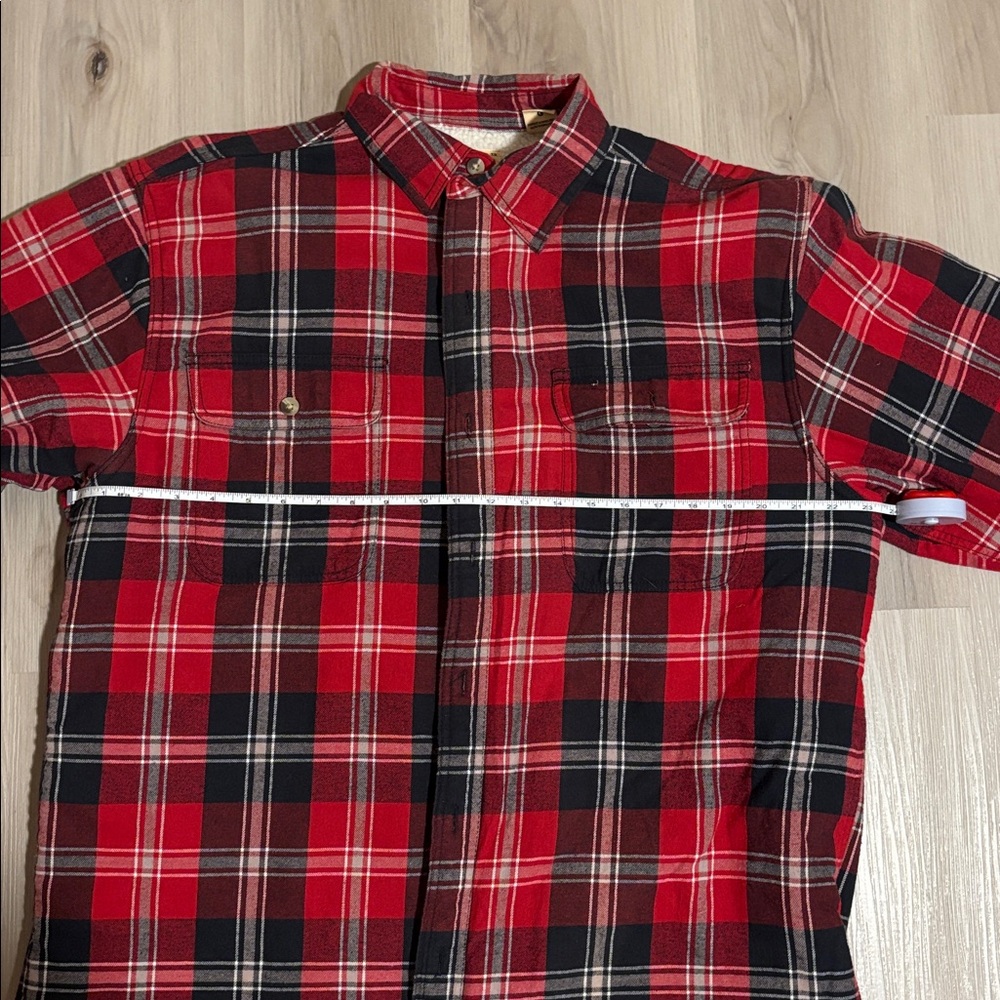 Fleece Lined Flannel Button Up - image 7